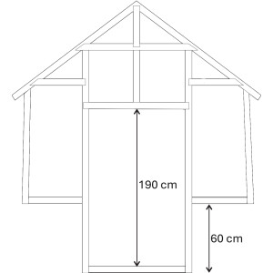 Türversetzung um 60 cm